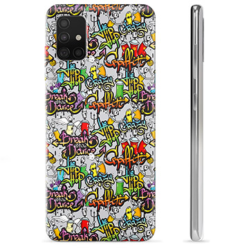 Capa de TPU - Samsung Galaxy A51 - Graffiti
