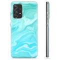 Capa de TPU - Samsung Galaxy A52 5G, Galaxy A52s - Mármore Azul