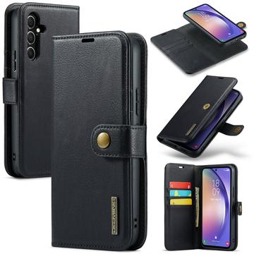 Bolsa tipo Carteira DG.Ming 2-em-1 para Samsung Galaxy A54 5G - Preto