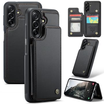 Capa Caseme C22 para Samsung Galaxy A56 Carteira para cartões RFID - Preto