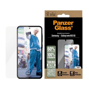 Protetor de Ecrã PanzerGlass Ultra-Wide Fit para Samsung Galaxy A56 - 9H