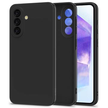 Capa de Silicone Tech-Protect Icon para Samsung Galaxy A56 - Preto