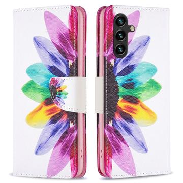 Bolsa Tipo Carteira Wonder Series para Samsung Galaxy A56 - Flor