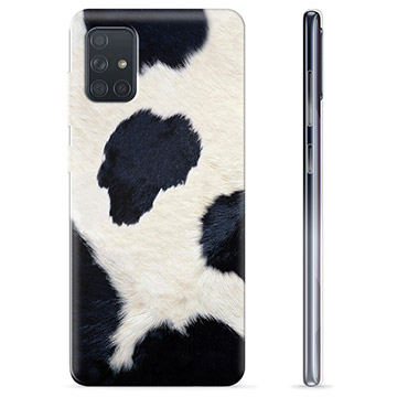 Capa de TPU - Samsung Galaxy A71 - Couro de Vaca
