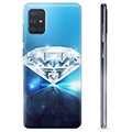 Capa de TPU para Samsung Galaxy A71  - Diamante