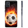 Capa de TPU - Samsung Galaxy A71 - Chama do Futebol