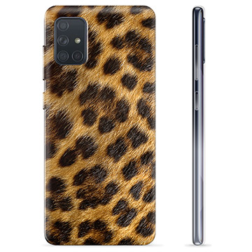 Capa de TPU para Samsung Galaxy A71  - Leopardo
