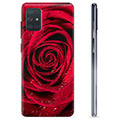 Capa de TPU para Samsung Galaxy A71  - Rosa
