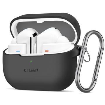 Capa de silicone com gancho para Samsung Galaxy Buds3/Buds3 Pro/Buds3 FE Tech-Protect