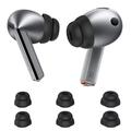 Samsung Galaxy Buds3 Pro Ahastyle DD09 Auriculares de silicone - Preto