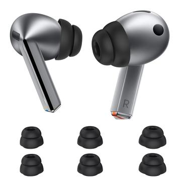 Samsung Galaxy Buds3 Pro Ahastyle DD09 Auriculares de silicone - Preto