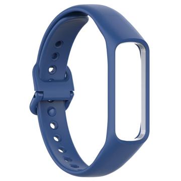 Bracelete de Substituição em Silicone com Moldura Integrada para Samsung Galaxy Fit 2 - Azul-escuro