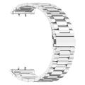 Bracelete em Aço Inoxidável para Samsung Galaxy Fit3 - Prateado