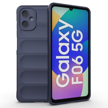 Capa de TPU Rugged para Samsung Galaxy M06/F06 5G - Azul Escuro