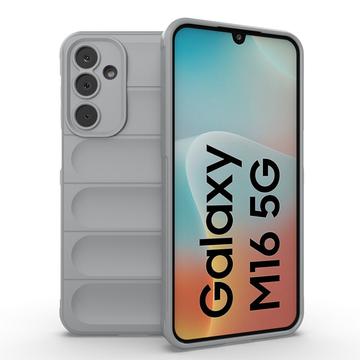 Capa de TPU Rugged para Samsung Galaxy M16/F16 - Cinzento Claro