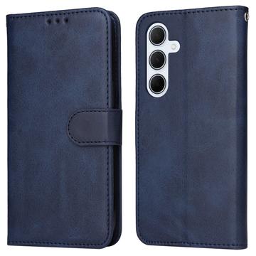 Capa tipo carteira com fecho magnético para Samsung Galaxy M35 - Azul