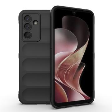 Capa de TPU Rugged para Samsung Galaxy M36 - Preto