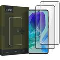 Protetor de Ecrã em Vidro Temperado Hofi Premium Pro+ para Samsung Galaxy M55 - 2 Peças - Borda Preta