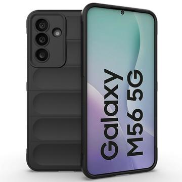 Capa de TPU Rugged para Samsung Galaxy M56 - Preto