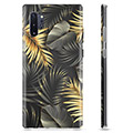 Capa de TPU para Samsung Galaxy Note10+  - Folhas Douradas