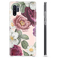 Capa de TPU para Samsung Galaxy Note10+  - Flores Românticas