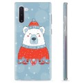 Capa de TPU para Samsung Galaxy Note10  - Urso de Natal