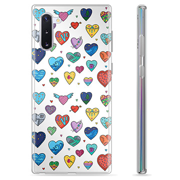 Capa de TPU - Samsung Galaxy Note10 - Corações
