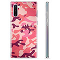 Capa de TPU para Samsung Galaxy Note10  - Camuflagem Rosa
