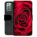 Bolsa tipo Carteira - Samsung Galaxy Note20 - Rosa