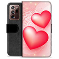 Bolsa tipo Carteira - Samsung Galaxy Note20 Ultra - Amor