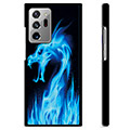 Capa Protectora - Samsung Galaxy Note20 Ultra - Dragão de Fogo Azul