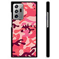Capa Protectora - Samsung Galaxy Note20 Ultra - Camuflagem Rosa