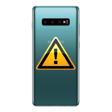 Samsung Galaxy S10+ Battery Cover Repair - Prism Green