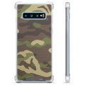 Capa Híbrida para Samsung Galaxy S10 - Camuflagem