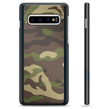 Capa Protectora para Samsung Galaxy S10 - Camuflagem
