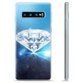 Capa de TPU para Samsung Galaxy S10+ - Diamante