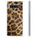 Capa de TPU para Samsung Galaxy S10+ - Leopardo