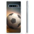 Capa de TPU para Samsung Galaxy S10+ - Futebol