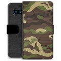 Bolsa tipo Carteira para Samsung Galaxy S10 - Camuflagem