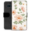 Bolsa tipo Carteira para Samsung Galaxy S10 - Floral