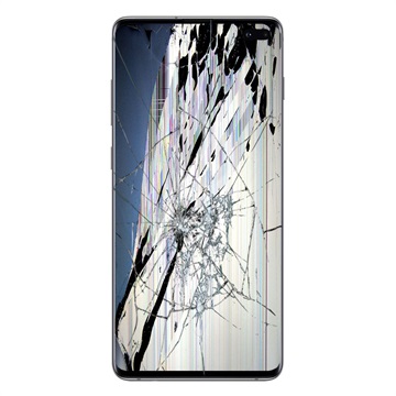 Reparação de LCD e Ecrã Táctil para Samsung Galaxy S10+ - Branco