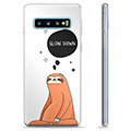 Capa de TPU - Samsung Galaxy S10+ - Devagar