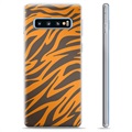 Capa de TPU para Samsung Galaxy S10+  - Tigre