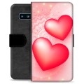 Bolsa tipo Carteira para Samsung Galaxy S10  - Amor