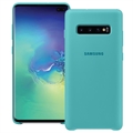 Capa de Silicone EF-PG975TGEGWW para Samsung Galaxy S10+ - (Embalagem aberta - Excelente) - Verde
