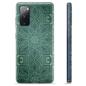 Capa de TPU - Samsung Galaxy S20 FE - Mandala Verde