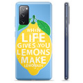 Capa de TPU - Samsung Galaxy S20 FE - Limões