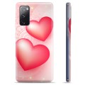 Capa de TPU para Samsung Galaxy S20 FE  - Amor