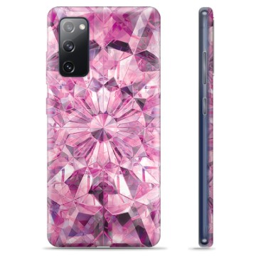 Capa de TPU - Samsung Galaxy S20 FE - Cristal Rosa