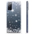 Capa de TPU para Samsung Galaxy S20 FE  - Flocos de Neve